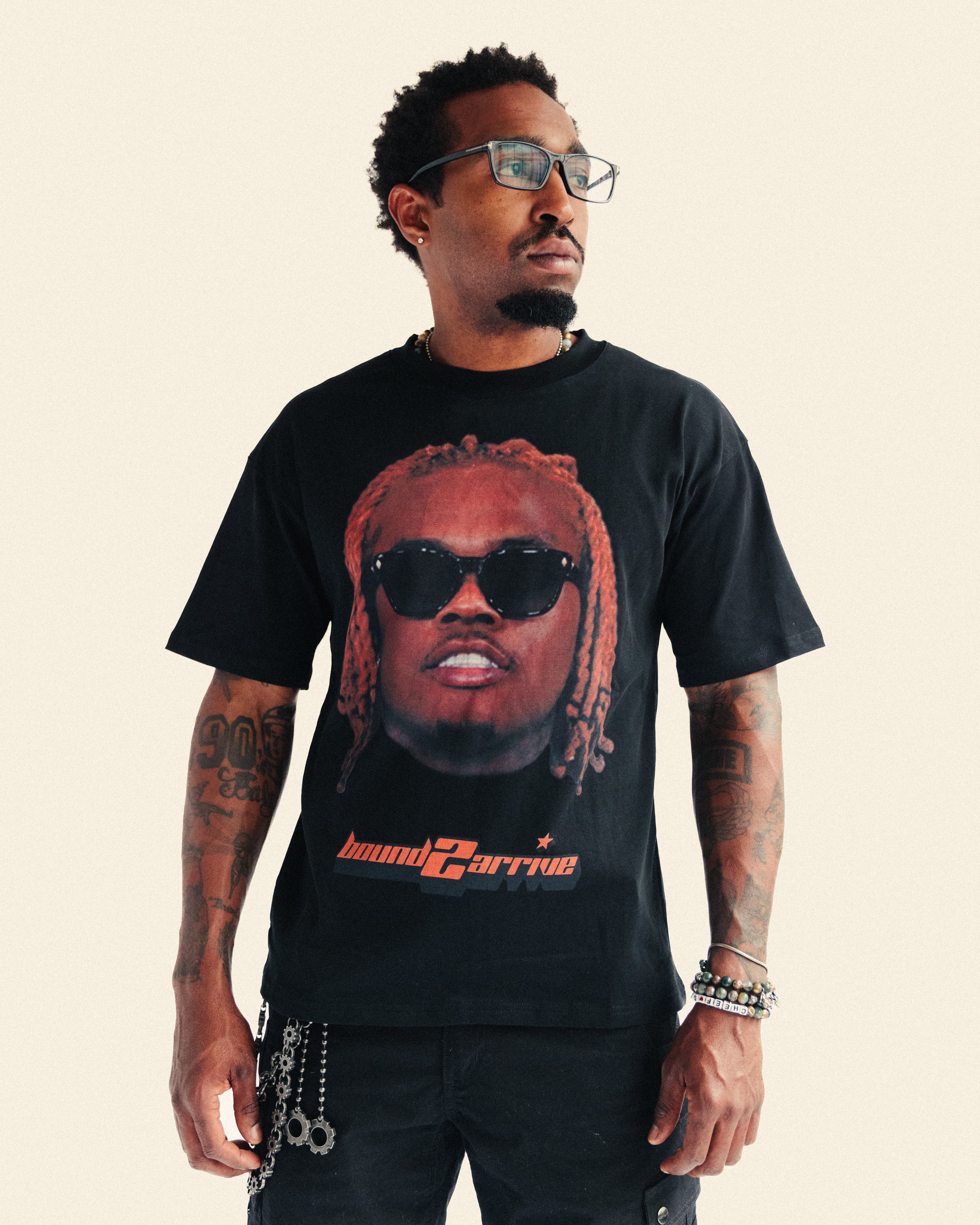 BLACK “GUNNA” TEE