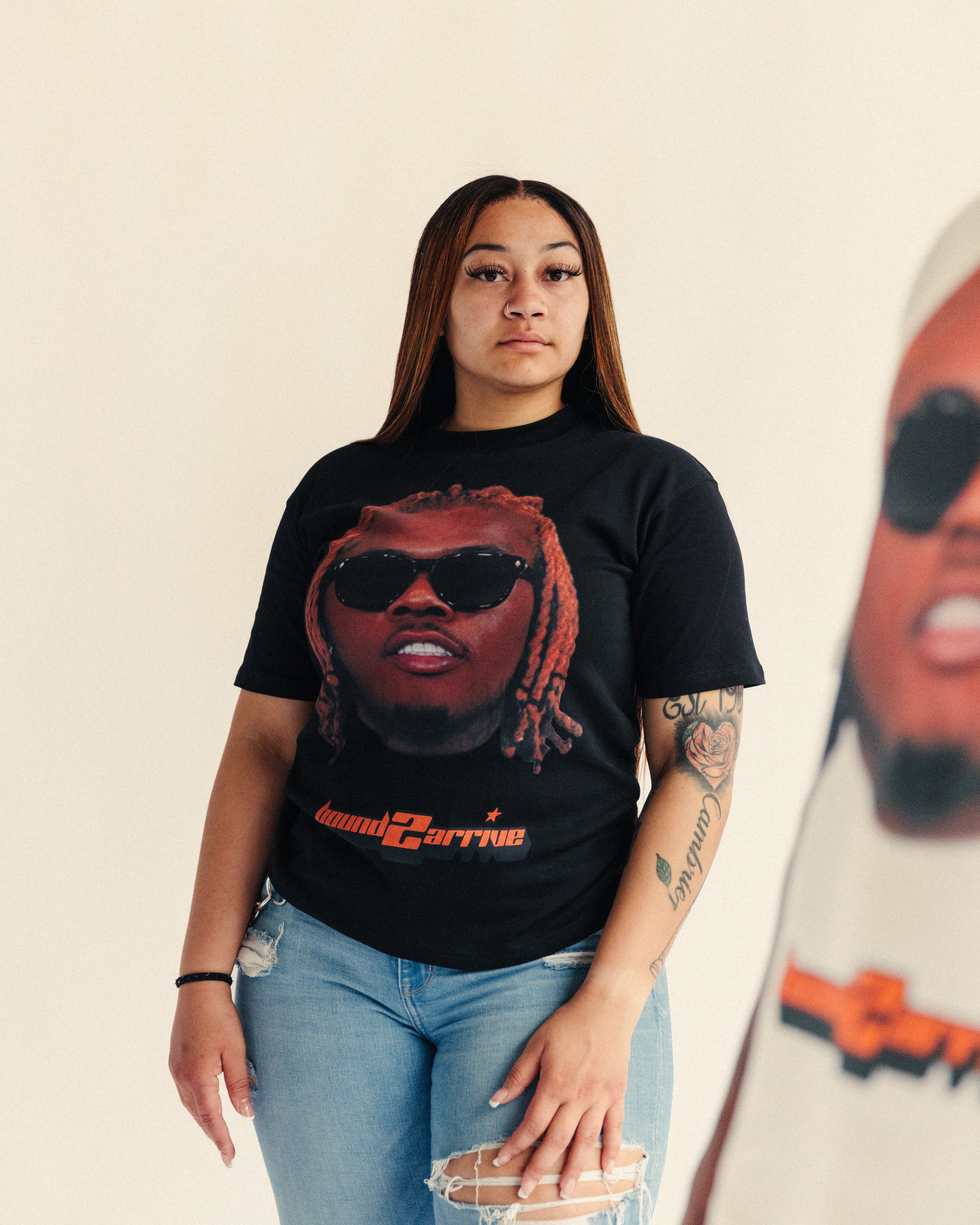 GUNNA "HE DIDNT SNITCH ON ME" TEE (BLACK)